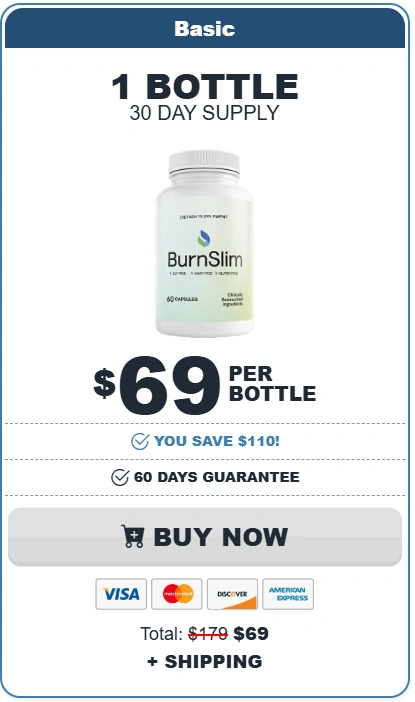 BurnSlim 2 Bottle